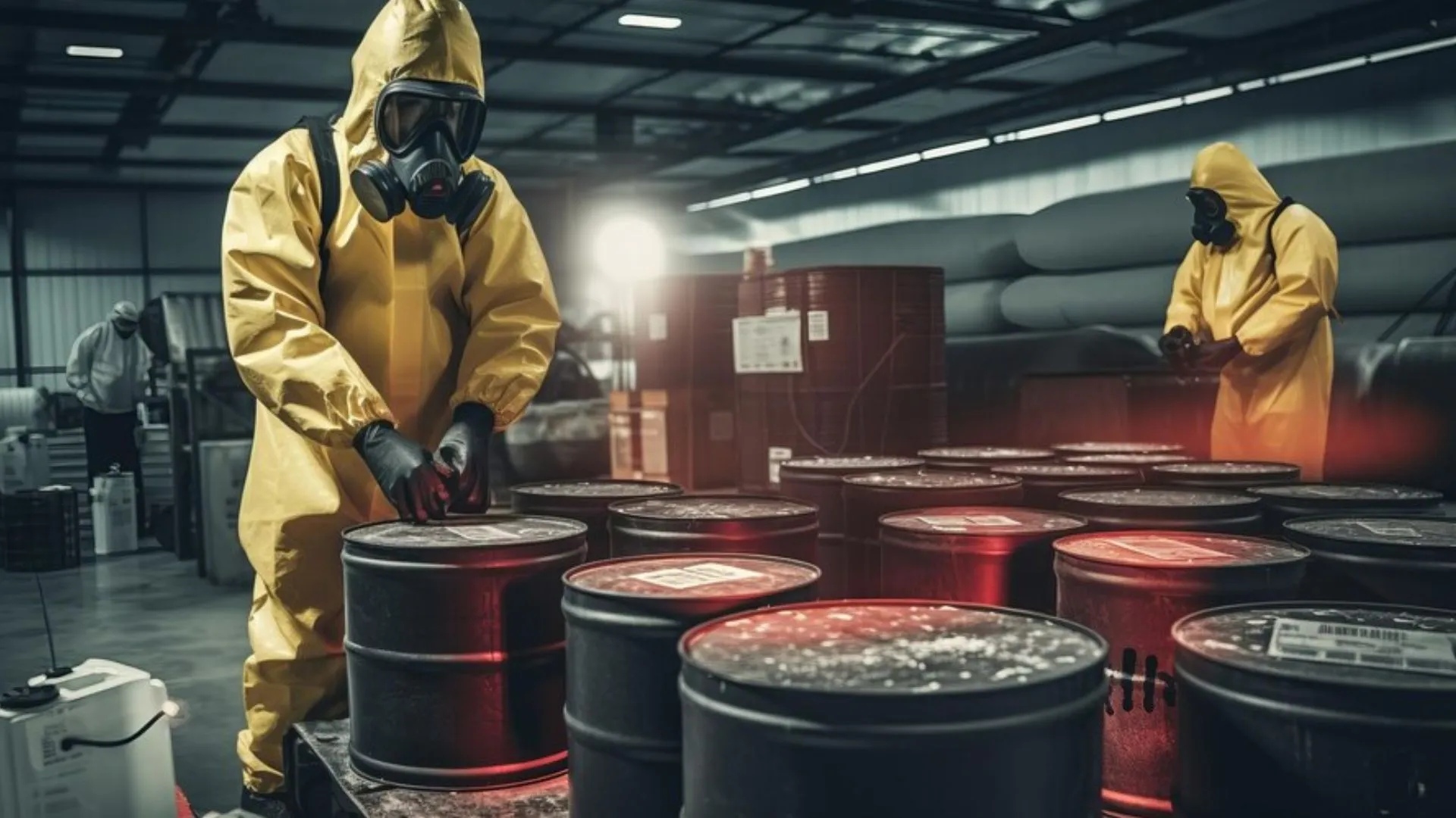 Container fumigation